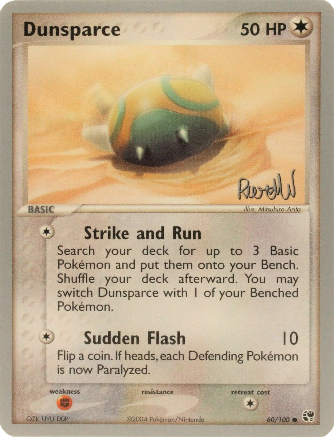 Dunsparce (60/100) (Rocky Beach - Reed Weichler) [World Championships 2004] | The Time Vault CA