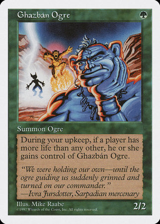Ghazban Ogre [Fifth Edition] | The Time Vault CA