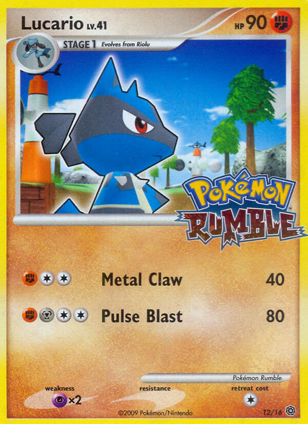 Lucario (12/16) [Pokémon Rumble] | The Time Vault CA