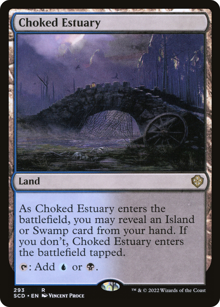 Choked Estuary [Starter Commander Decks] | The Time Vault CA