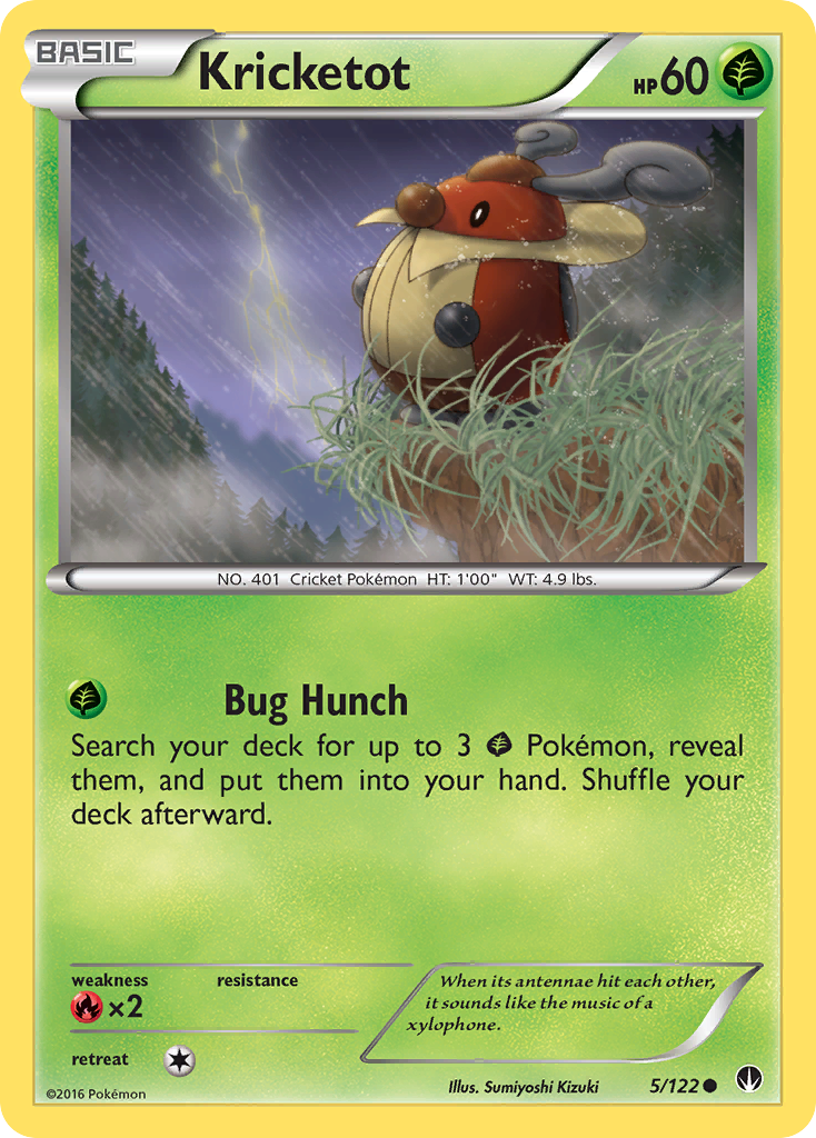 Kricketot (5/122) [XY: BREAKpoint] | The Time Vault CA