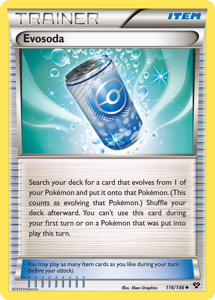 Evosoda (116/146) [XY: Base Set] | The Time Vault CA