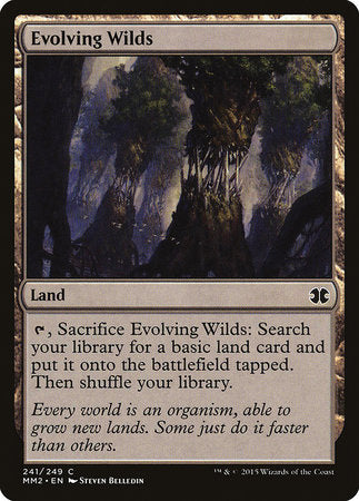 Evolving Wilds [Modern Masters 2015] | The Time Vault CA
