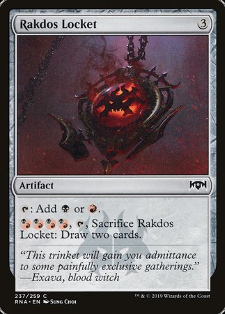 Rakdos Locket [Ravnica Allegiance] | The Time Vault CA