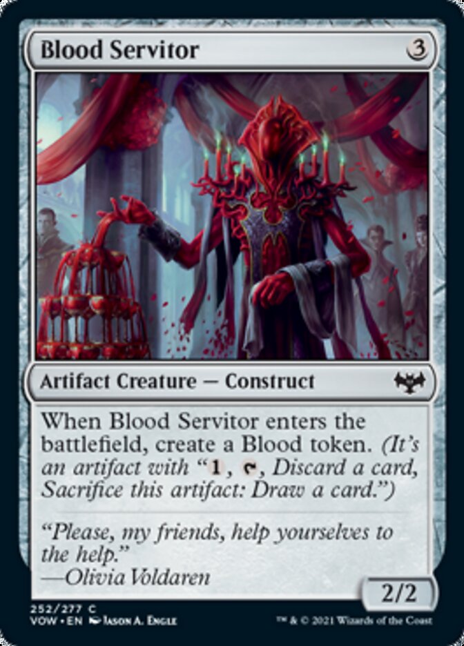 Blood Servitor [Innistrad: Crimson Vow] | The Time Vault CA