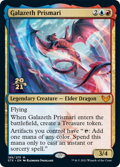 Galazeth Prismari [Strixhaven: School of Mages Prerelease Promos] | The Time Vault CA