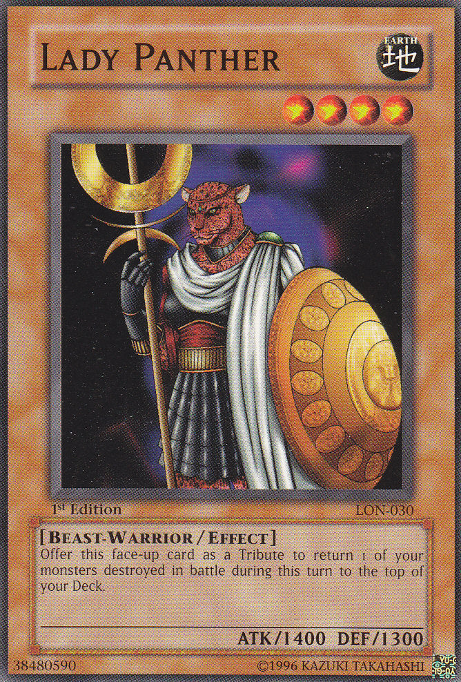 Lady Panther [LON-030] Common | The Time Vault CA