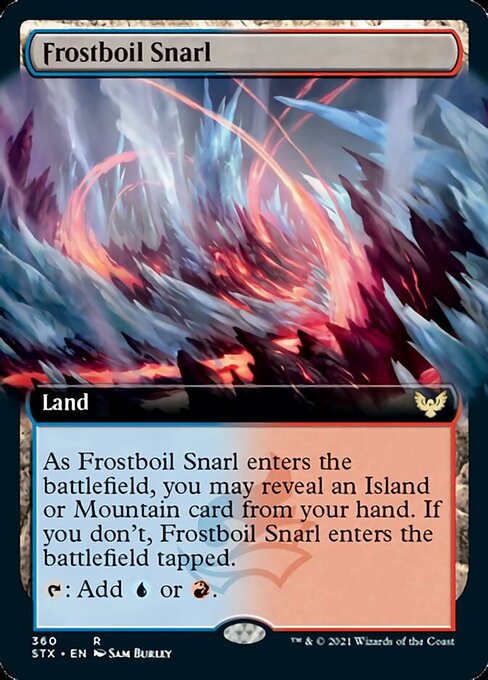 Frostboil Snarl (Extended) [Strixhaven: School of Mages] | The Time Vault CA