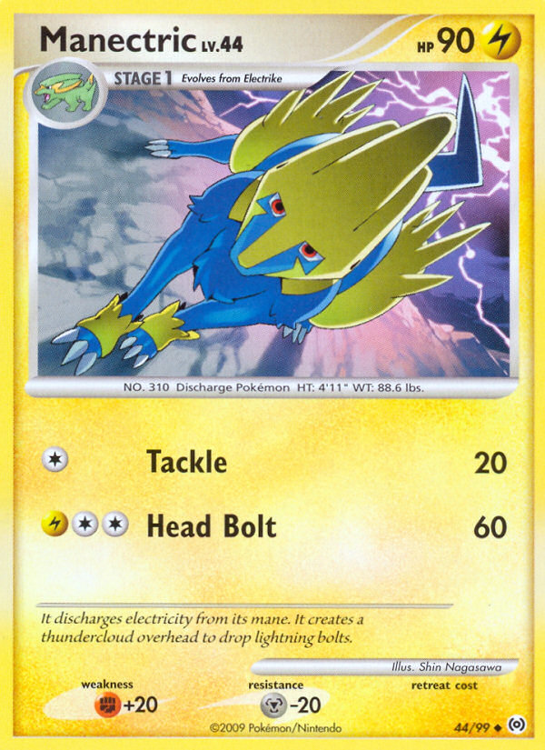 Manectric (44/99) [Platinum: Arceus] | The Time Vault CA