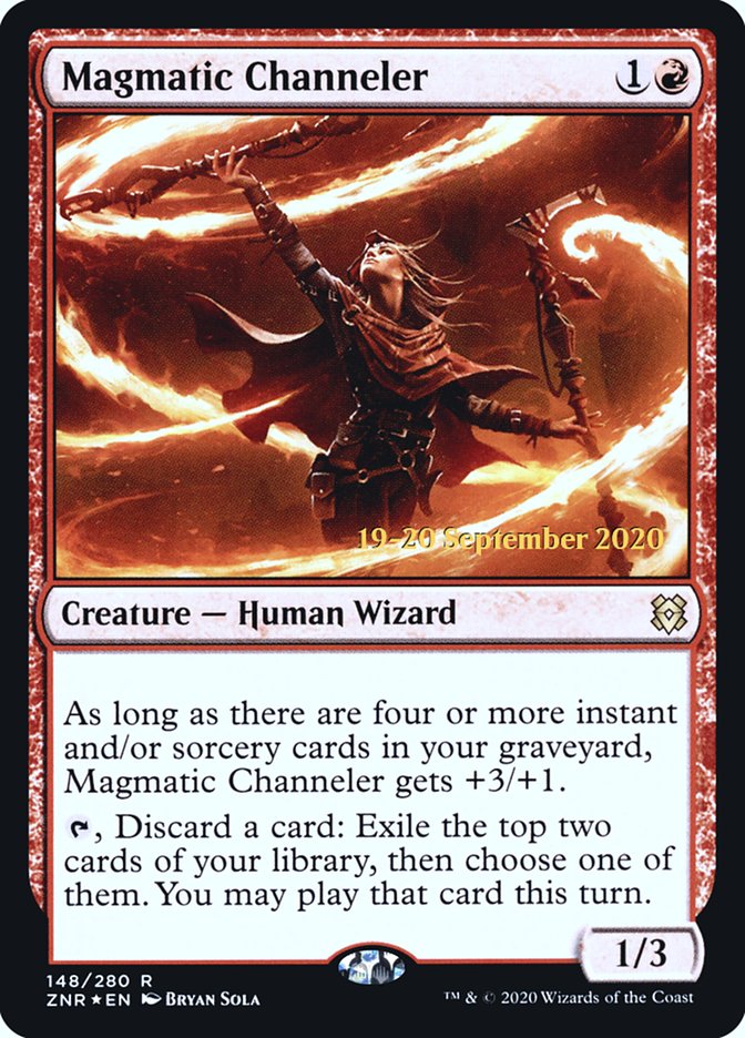 Magmatic Channeler  [Zendikar Rising Prerelease Promos] | The Time Vault CA