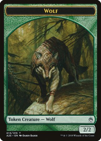 Wolf Token (013) [Masters 25 Tokens] | The Time Vault CA