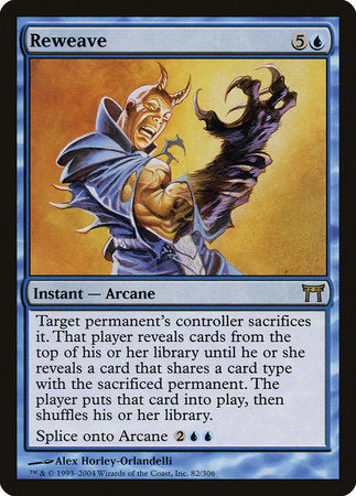 Reweave [Champions of Kamigawa] | The Time Vault CA
