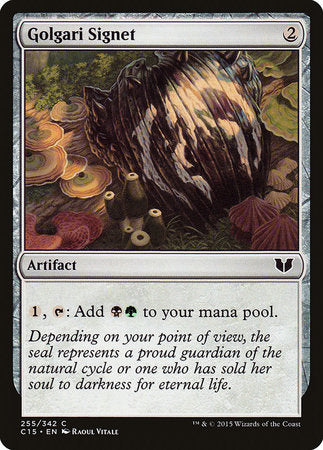 Golgari Signet [Commander 2015] | The Time Vault CA