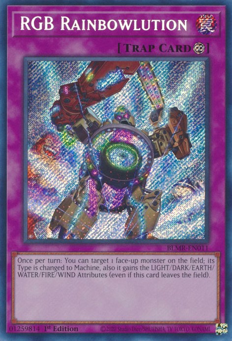 RGB Rainbowlution [BLMR-EN011] Secret Rare | The Time Vault CA