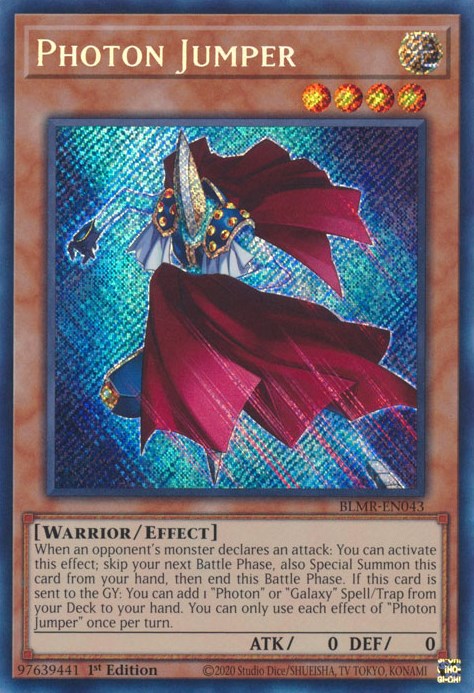 Photon Jumper [BLMR-EN043] Secret Rare | The Time Vault CA