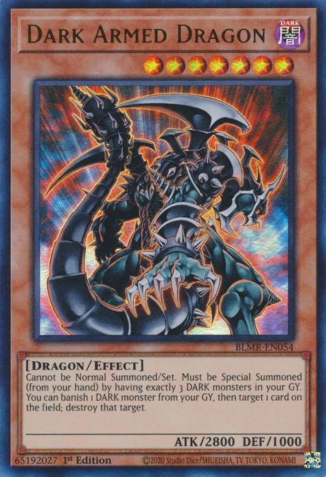 Dark Armed Dragon [BLMR-EN054] Ultra Rare | The Time Vault CA