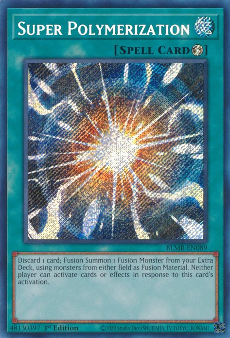 Super Polymerization [BLMR-EN089] Secret Rare | The Time Vault CA