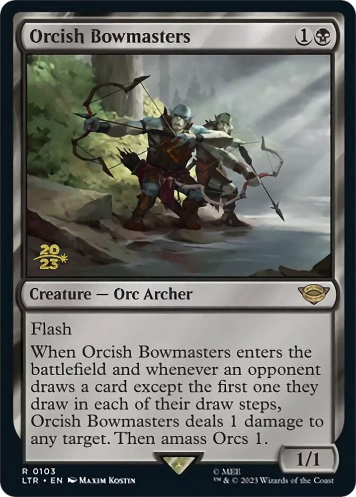 Orcish Bowmasters [The Lord of the Rings: Tales of Middle-Earth Prerelease Promos] | The Time Vault CA