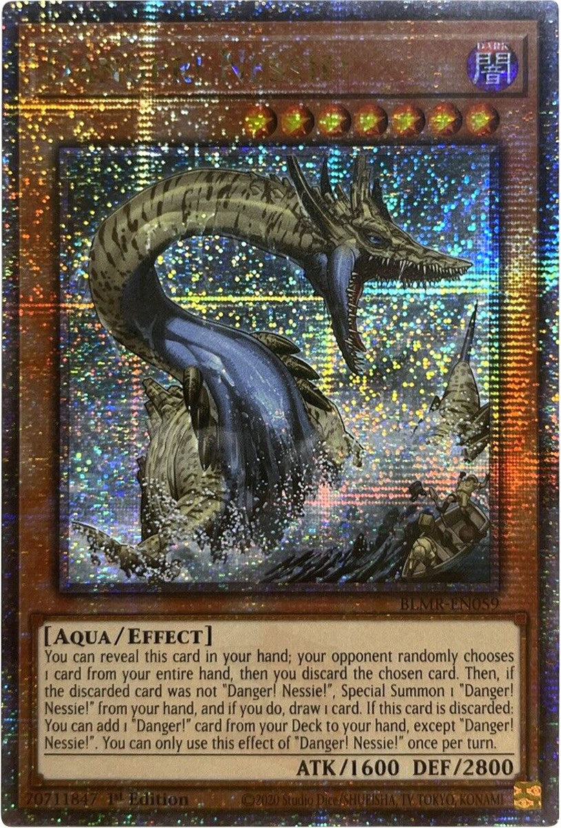 Danger! Nessie! [BLMR-EN059] Quarter Century Secret Rare | The Time Vault CA