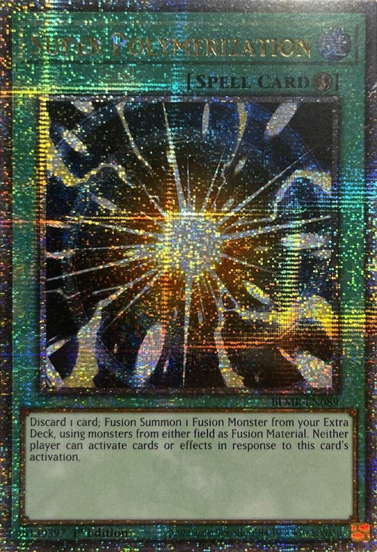 Super Polymerization [BLMR-EN089] Quarter Century Secret Rare | The Time Vault CA