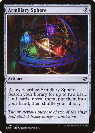 Armillary Sphere [Commander 2019] | The Time Vault CA