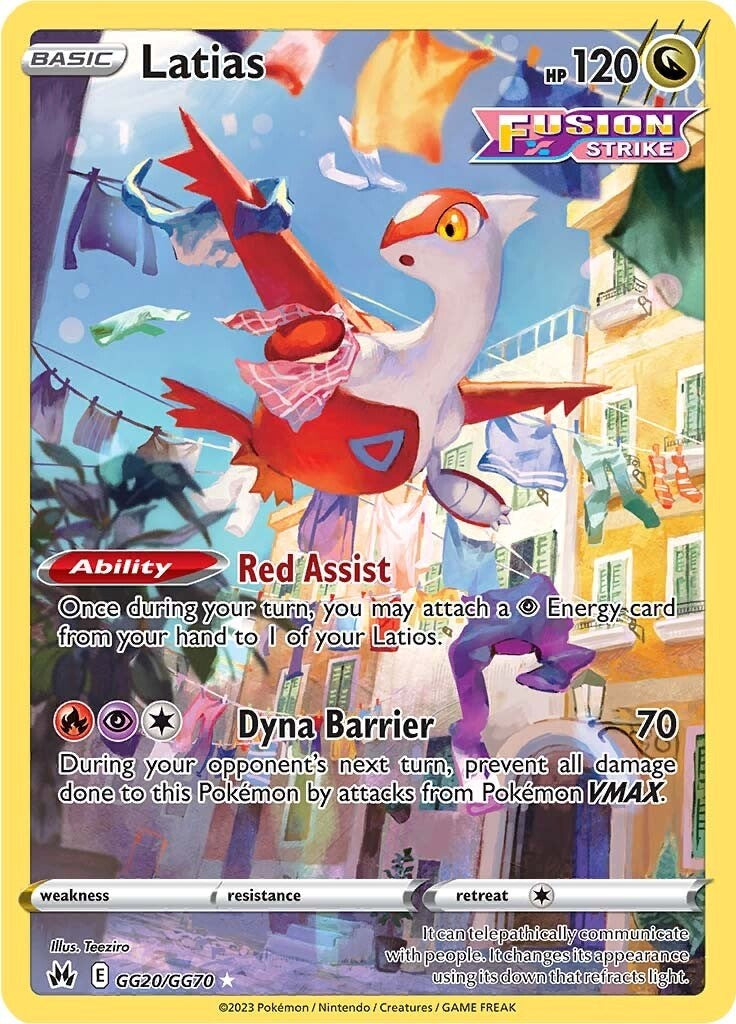 Latias (GG20/GG70) [Sword & Shield: Crown Zenith] | The Time Vault CA