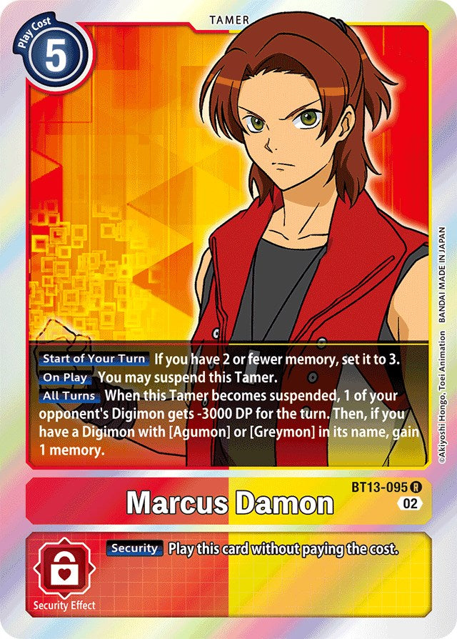 Marcus Damon [BT13-095] [Versus Royal Knights Booster] | The Time Vault CA