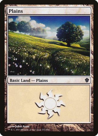 Plains (337) [Commander 2013] | The Time Vault CA