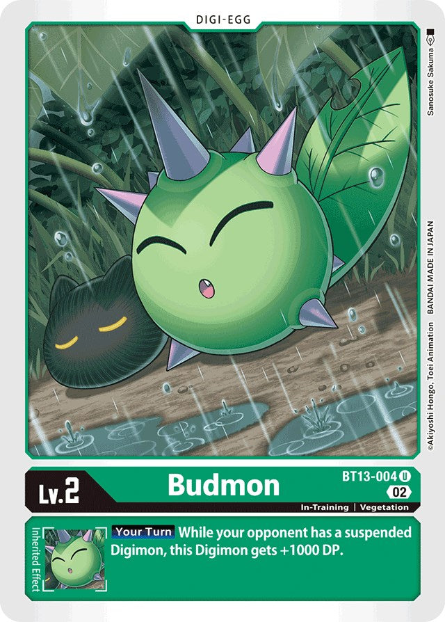 Budmon [BT13-004] [Versus Royal Knights Booster] | The Time Vault CA