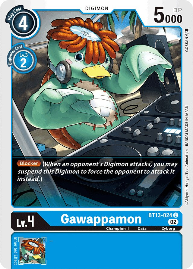 Gawappamon [BT13-024] [Versus Royal Knights Booster] | The Time Vault CA