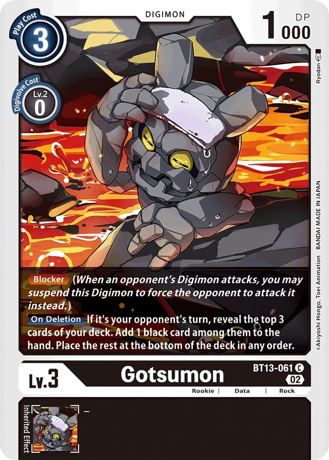 Gotsumon [BT13-061] [Versus Royal Knights Booster] | The Time Vault CA