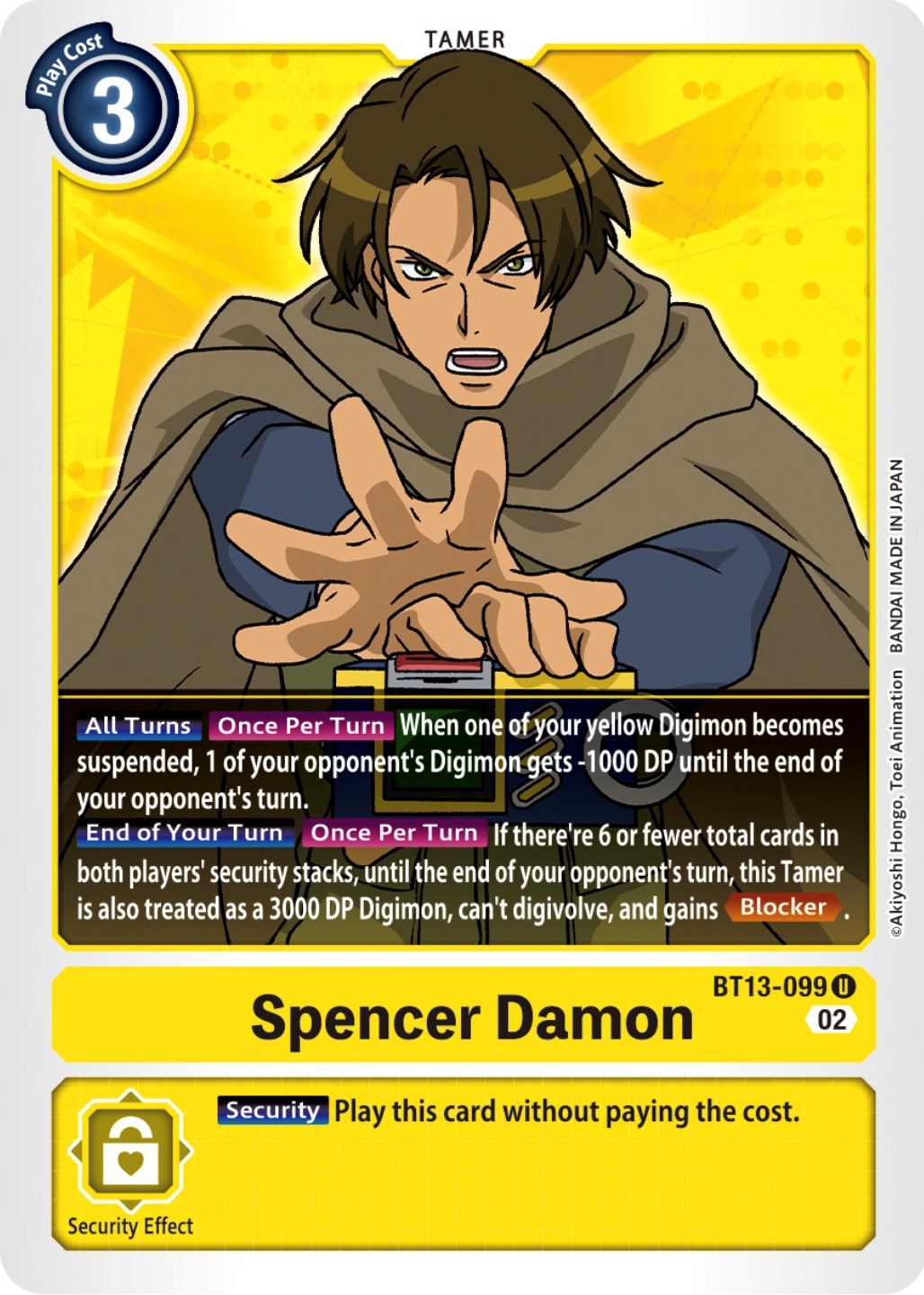 Spencer Damon [BT13-099] [Versus Royal Knights Booster] | The Time Vault CA