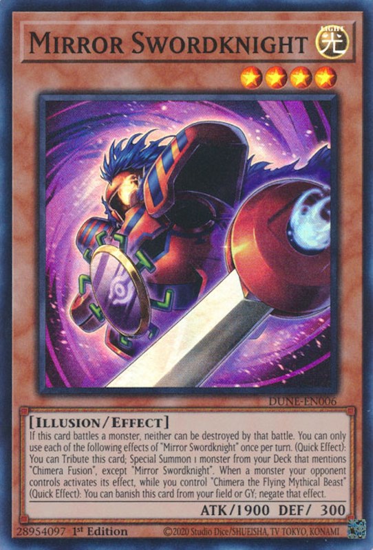 Mirror Swordknight [DUNE-EN006] Super Rare | The Time Vault CA