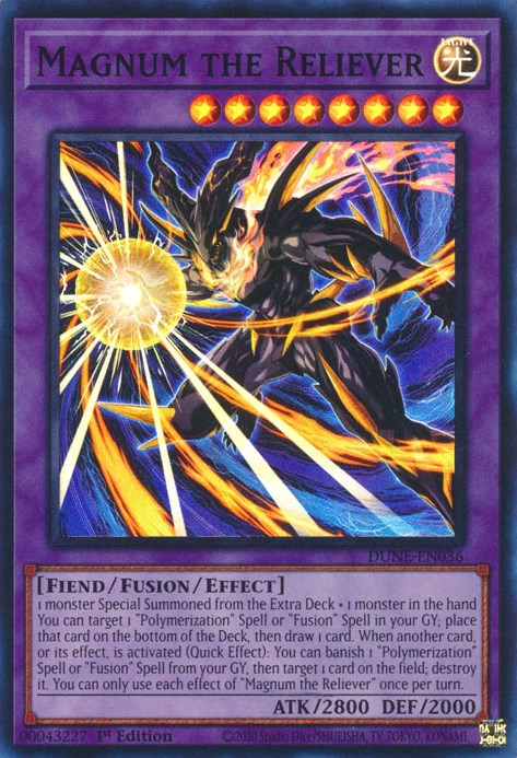 Magnum the Reliever [DUNE-EN036] Super Rare | The Time Vault CA