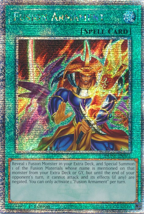 Fusion Armament [DUNE-EN061] Quarter Century Secret Rare | The Time Vault CA