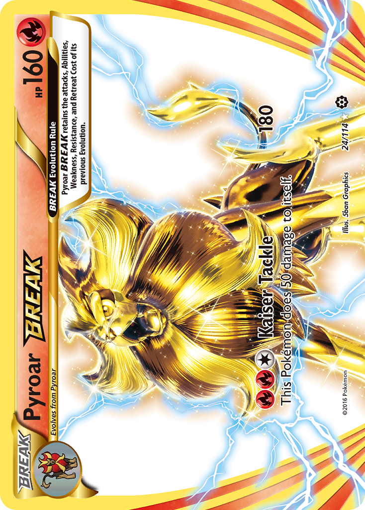 Pyroar BREAK (24/114) [XY: Steam Siege] | The Time Vault CA