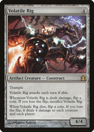 Volatile Rig [Return to Ravnica] | The Time Vault CA