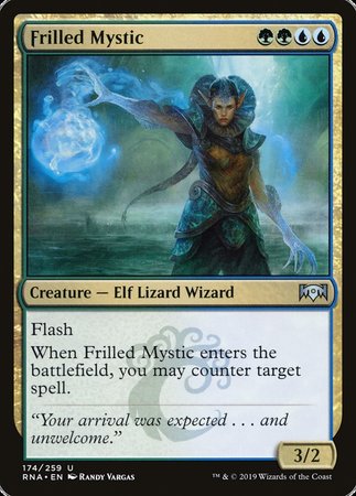 Frilled Mystic [Ravnica Allegiance] | The Time Vault CA