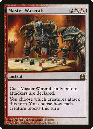 Master Warcraft [Commander 2011] | The Time Vault CA