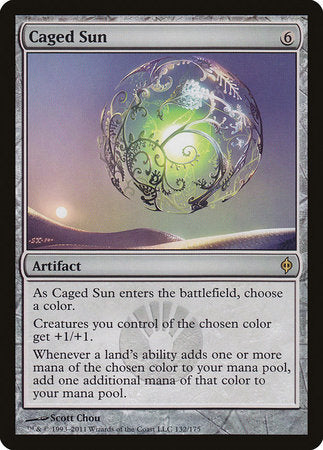 Caged Sun [New Phyrexia] | The Time Vault CA