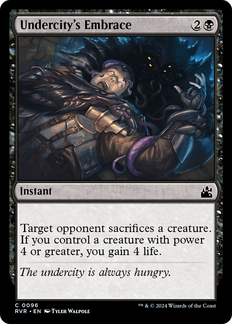 Undercity's Embrace [Ravnica Remastered] | The Time Vault CA