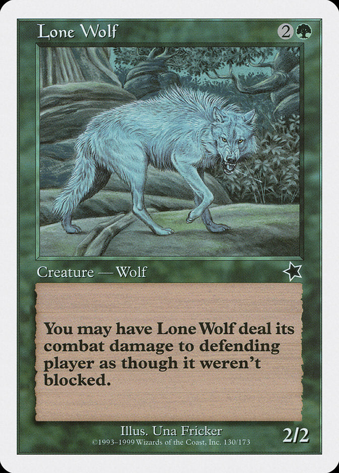 Lone Wolf [Starter 1999] | The Time Vault CA