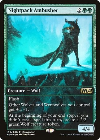 Nightpack Ambusher (2019 Convention Exclusive) [Core Set 2020 Promos] | The Time Vault CA