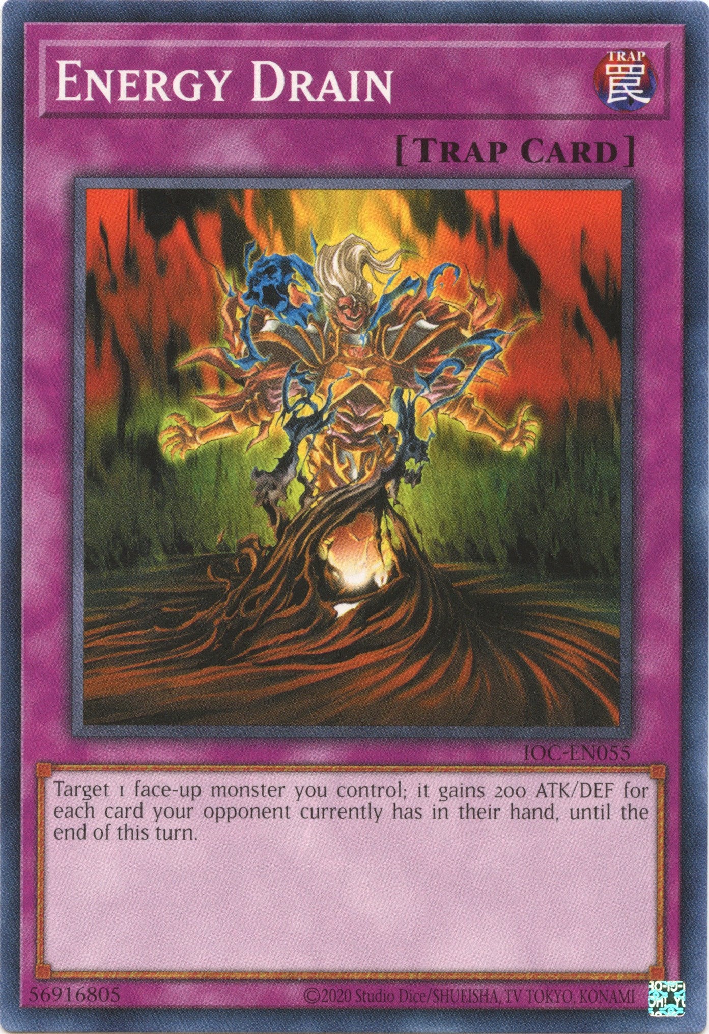 Energy Drain (25th Anniversary) [IOC-EN055] Common | The Time Vault CA