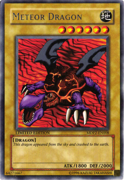 Meteor Dragon [MDP2-EN008] Rare | The Time Vault CA