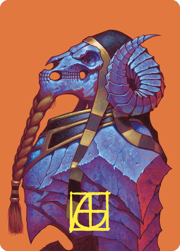 Neheb, the Eternal Art Card (Gold-Stamped Signature) [Commander Masters Art Series] | The Time Vault CA