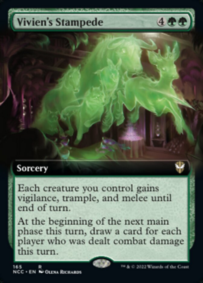 Vivien's Stampede (Extended Art) [Streets of New Capenna Commander] | The Time Vault CA