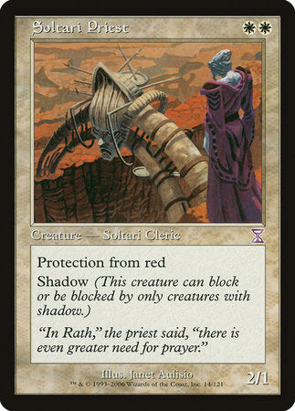 Soltari Priest [Time Spiral Timeshifted] | The Time Vault CA