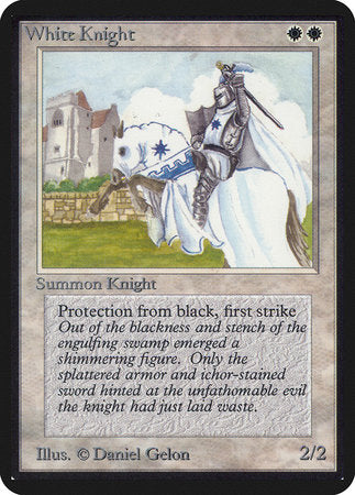 White Knight [Limited Edition Alpha] | The Time Vault CA