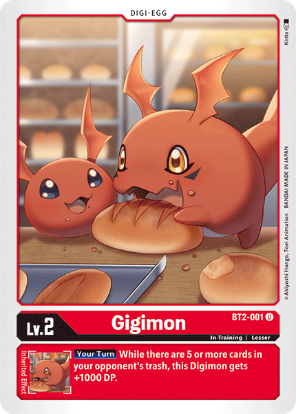 Gigimon [BT2-001] [Release Special Booster Ver.1.5] | The Time Vault CA